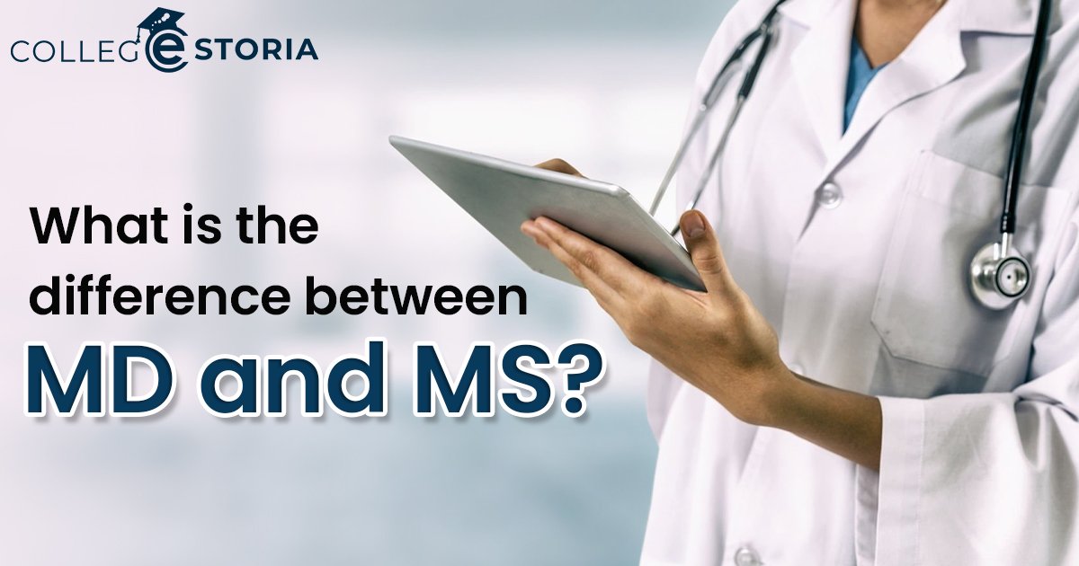What is the difference between MD and MS?