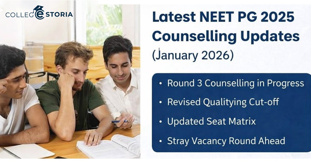 Latest NEET PG 2025 Counselling Updates (January 2026)