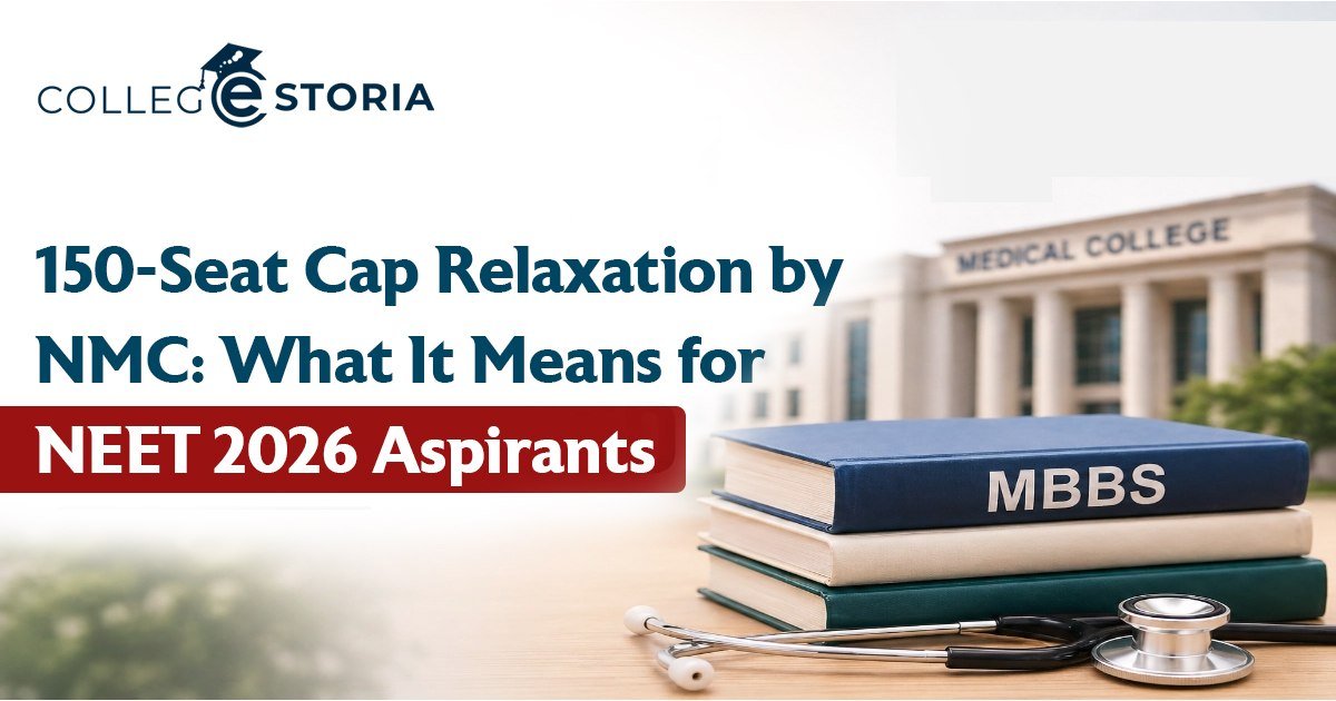 150-Seat Cap Relaxation by NMC: What It Means for NEET 2026 Aspirants