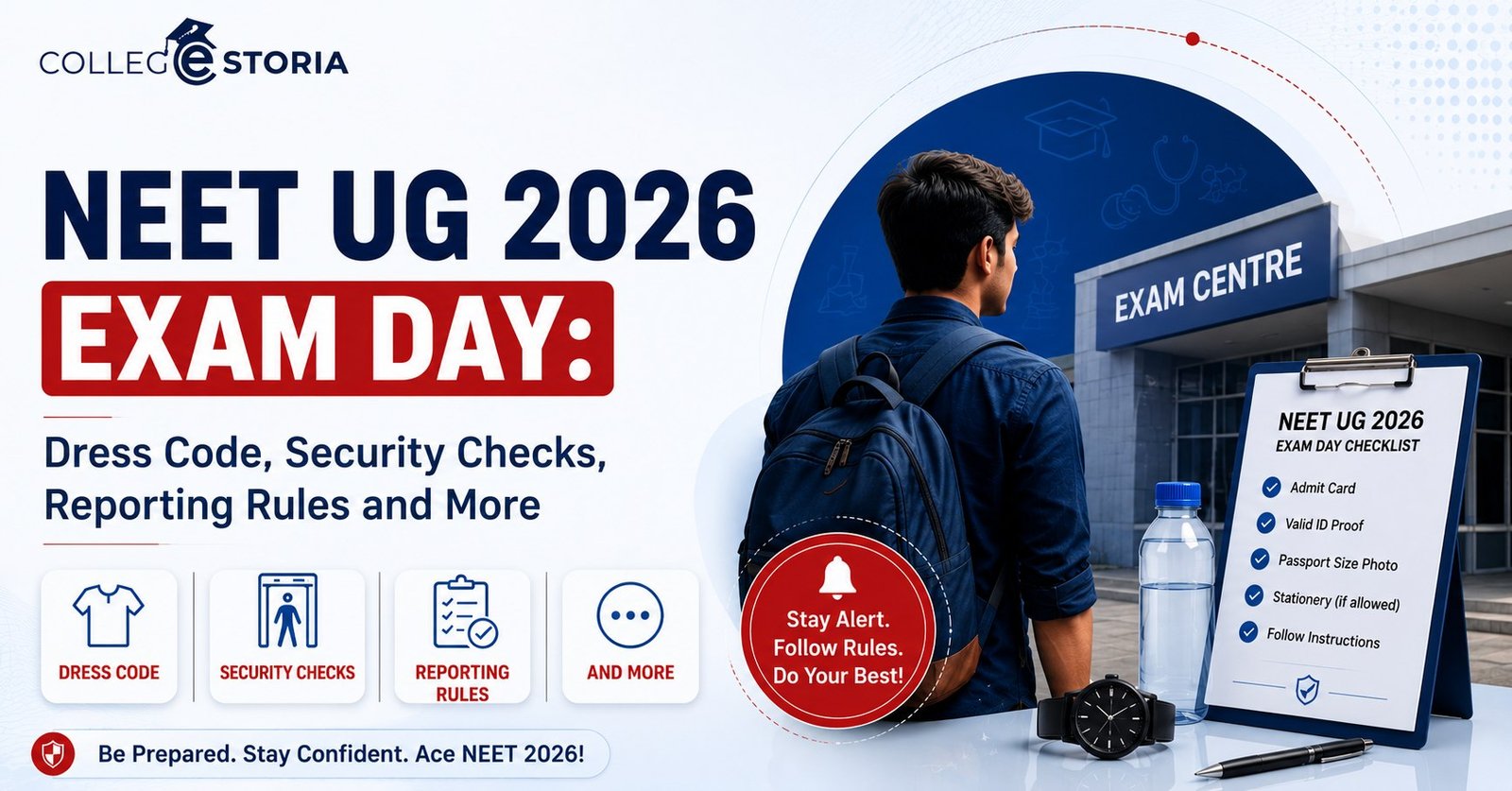 NEET UG 2026 Exam Day: Dress Code, Security Checks, Reporting Rules and More
